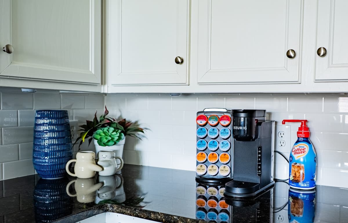 Fully stocked kitchen
